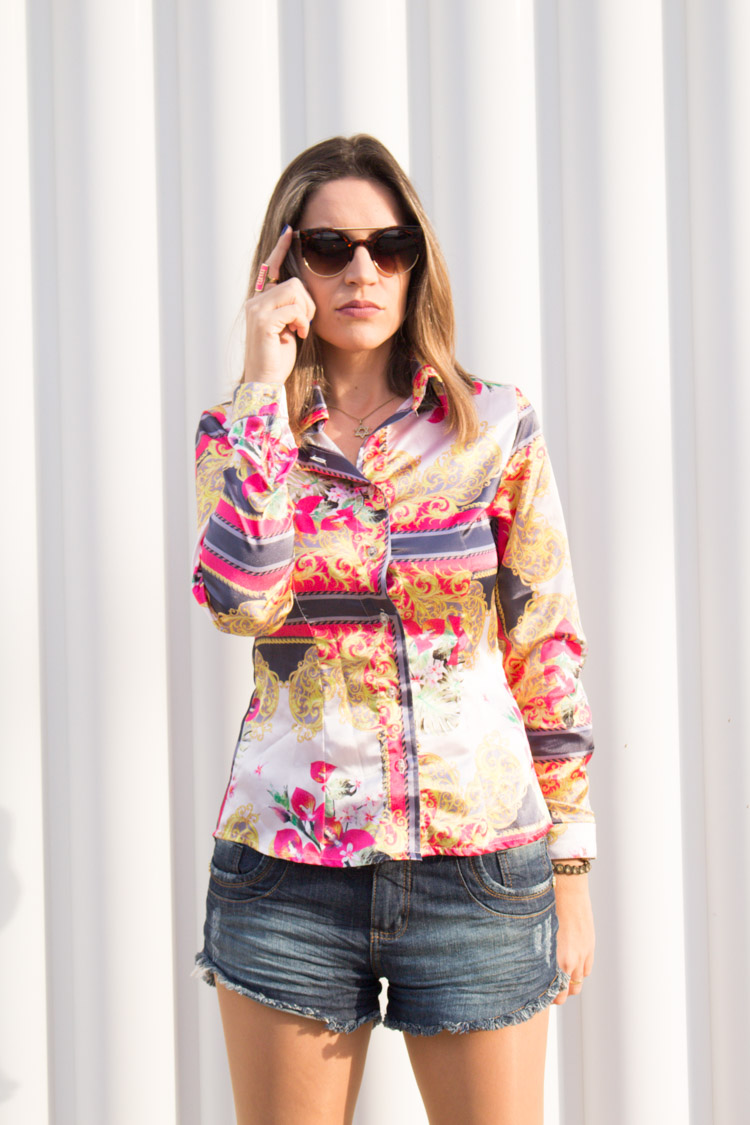 Camisa Floral