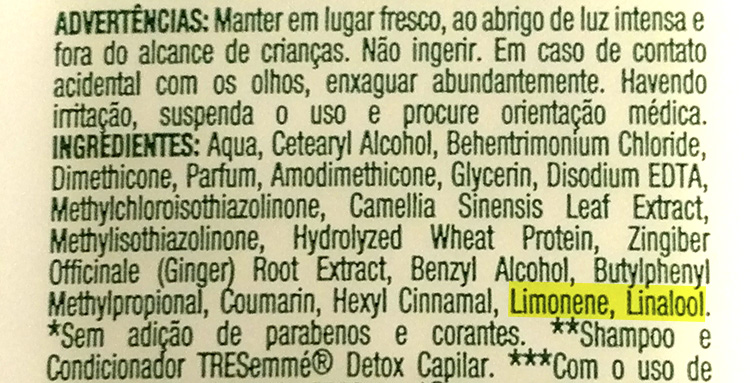 Essência Detox capilar tresseme